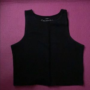 Black Crop Top